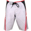 Bermuda Água Oakley Gnarly Fusion Cinza com Vermelho - 1