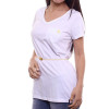 Sx Camiseta Alma De Praia Maxi V Branca C/ Cinto Lurex - 3