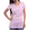 Sx Camiseta Alma De Praia Maxi V Rose C/ Cinto Lurex - 1