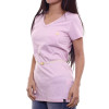 Sx Camiseta Alma De Praia Maxi V Rose C/ Cinto Lurex - 3