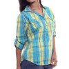 Sx Camisa Alma De Praia Xadrez Amber Verde - 3