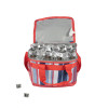 Bolsa Termica Cooler Alma de Praia Red Stripes - 3