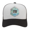 Boné Mormaii Snap-Back Full Print Preto Logo Azul - 2