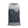 Regata Oakley Highest Camo Block Tank Cinza Claro - 1