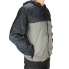 Jaqueta Oakley Windbreaker Blocked One Brand Cinza Com Preto - 3