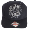 Boné Mormaii Flex Cap Born to Be Free Preto - 2