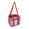 Bolsa Termica Cooler Alma de Praia Red Stripes - 2