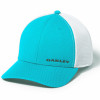 Boné Oakley Silicon Bark Trucker 4.0 Azul Com Branco - 1