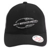 Boné Mormaii FlexCap Frontier Preto Com Logo Prata - 2