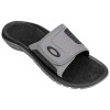 Chinelo Oakley Super Coil Slide Preto com Cinza - 2