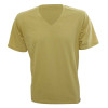 Rx Camiseta Alma De Praia Gola V Amarelo - 1