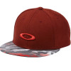 Boné Oakley Ellipse Print Snap-back Vermelho Camuflado - 1