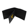 Carteira Oakley de Couro Preto Leather Wallet - 3