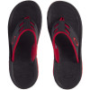 Chinelo Oakley Super Coil 15 Preto com Vermelho - 1