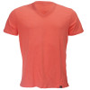 Rx Camiseta Alma de Praia Gola V Flame Rosa - 1