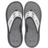 Chinelo Oakley Super Coil 15 Cinza Com Branco - 1