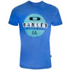 Camiseta Oakley Bartack Brand Tee Azul LANÇAMENTO - 1