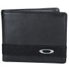 Carteira Oakley Dry Goods Preta Leather Wallet - 1