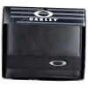Carteira Oakley Dry Goods Preta Leather Wallet - 6