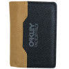 Carteira Oakley de Couro Factory Pilot Preto - 1