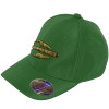 Boné Mormaii FlexCap Solid Green com Logo Amarelo - 1