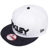 Boné Oakley 75 Snap-Back Branco com Preto LANÇAMENTO - 1