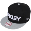 Boné Oakley 75 Snap-Back Preto com CInza LANÇAMENTO - 1