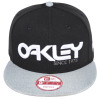 Boné Oakley 75 Snap-Back Preto com CInza LANÇAMENTO - 2