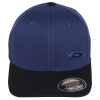Boné Oakley Ellipse Cap Azul com Preto FlexFit - 2