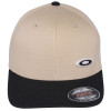 Boné Oakley Ellipse Cap Bege com Preto FlexFit LANÇAMENTO EM PROMOÇÃO - 2