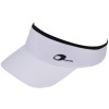 Viseira Mormaii Branco com Preto Microfibra - 1