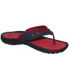 Chinelo Oakley Super Coil 15 Vermelho com Marinho - 2