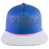 Boné Oakley Factory Pilot Trucker O-Justable Fit Azul Bebe - 2