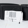 Cinto Oakley Couro Liso Ellipse Leather Belt Preto - 3