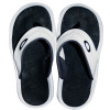 Chinelo Oakley Super Coil 4 Preto com Branco - 1