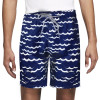 Shorts Água com Cordão Alma de Praia Gaivotas Marinho - 3