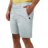 Bermuda Walk Quiksilver Botone Chino Cinza Claro - 3