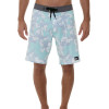 Bermuda Água Quiksilver Surfsilk Washed 20 Verde Claro - 3