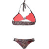 Biquíni La Bamba Tropical Chic Cinza e Rosa - 2