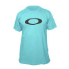 Camiseta Oakley O Ellipse Tee Azul Gelo - 1