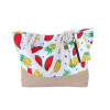 Bolsa Alma de Praia Frutas Tropicais c/ Necessaire - 1