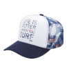 Boné Mormaii Trucker Full Print Surf Blue - 1