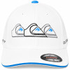 Boné Quiksilver Emb Three Logo Branco – Design Autêntico e Estilo Surf Premium - 2