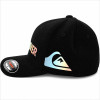 Boné Quiksilver Gradient Type Antique Preto – Estilo Vintage, Atitude Urbana e Design Exclusivo - 3