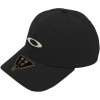 Boné Oakley Tincan Cap Black Logo White - Original com Logo em Metal - 1