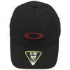 Boné Oakley Tincan Cap Pitch Black Flame Red - 2
