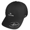 Boné Rip Curl Vaporcool Delta Flexfit Preto - Secagem Rápida, Anti-suor e Ajuste Perfeito - 1
