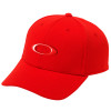 Boné Oakley Tincan Cap Vermelho com Logo Vermelho - 1