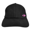 Boné Mormaii Basic Dad Hat Preto com Logo Rosa - 2