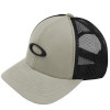 Boné Oakley Metal Ellipse Trucker Hat Stone Grey - 1